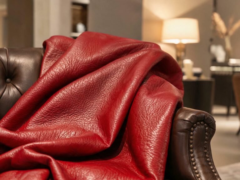 red leather hide featured