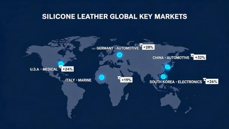 silicone leather market size featured