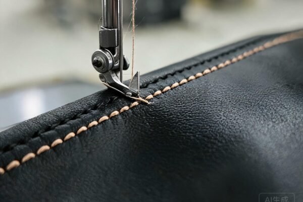stitching faux leather featured