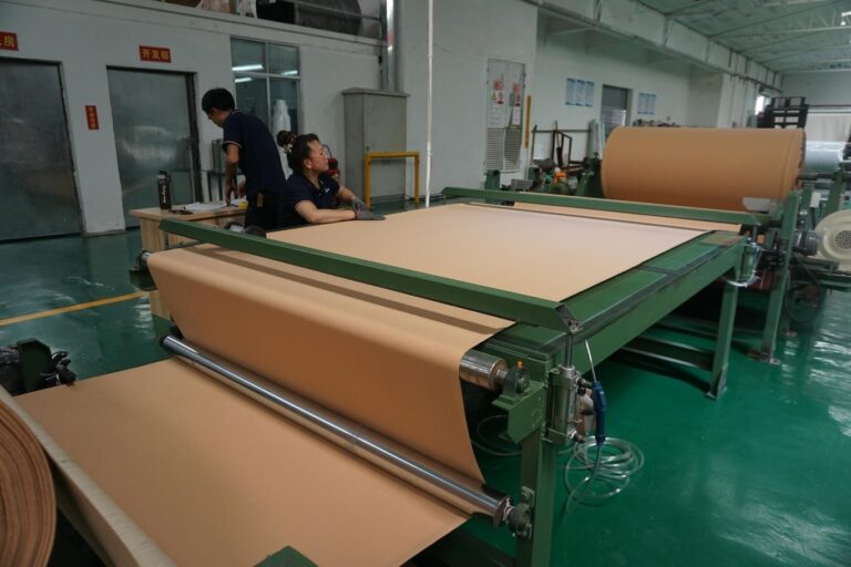 brown leather fabric featured