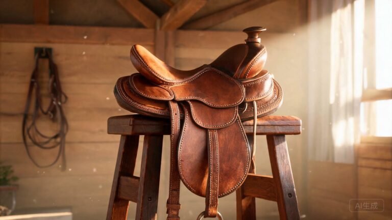 horse saddle leather featured