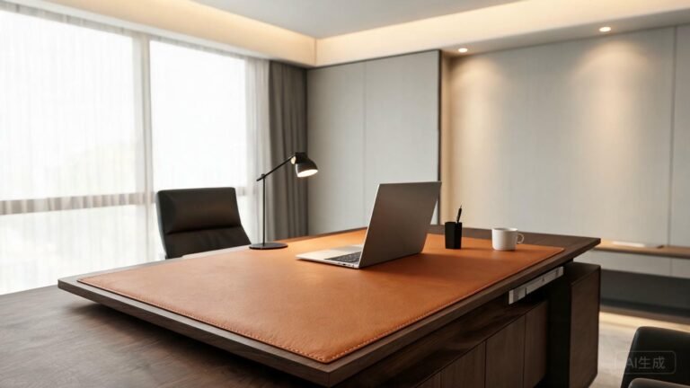 leather for desk top featured