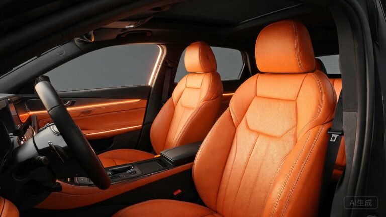 orange leather featured