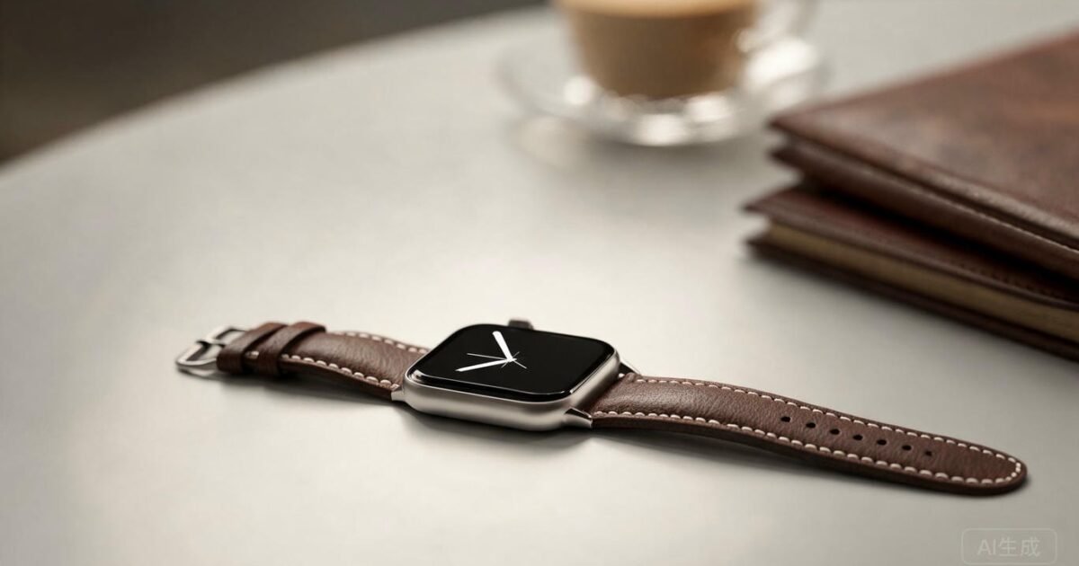 smartwatch strap leather featured